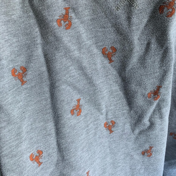 Grey Sweatshirt with Lobster print - Picture 2 of 2